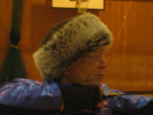 イボンヌさんからのプレゼントの帽子
