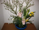 嫁の活けたお花