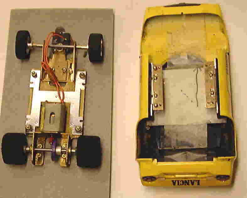 TOMY AFX HO スロットカー タイレルフォード マグナカー 白箱