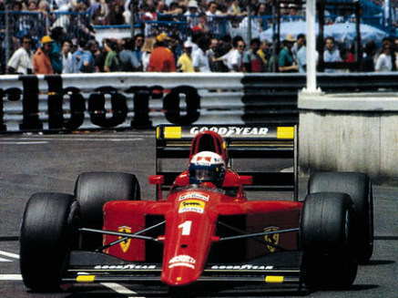 Formula  Drivers on 1990y Ferrari 641 2  Formula One Car