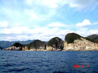 楯ヶ崎と海金剛 東側