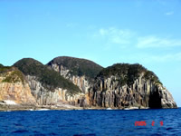 楯ヶ崎と海金剛 西側