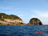 千畳敷から楯ヶ崎