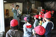 統一柑橘選果場の見学